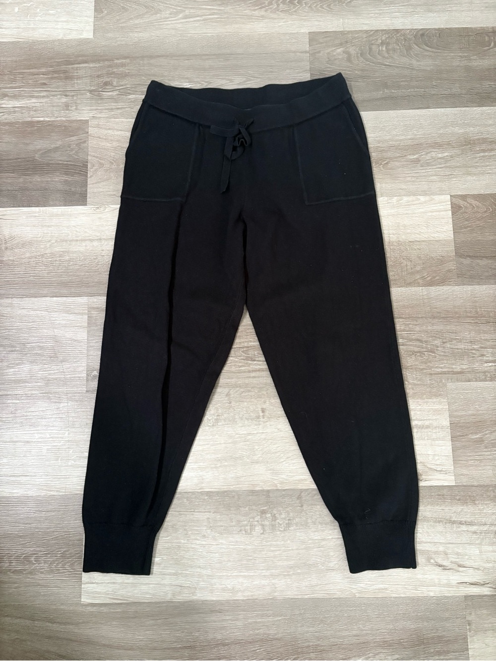 J.Crew Black Knit Joggers